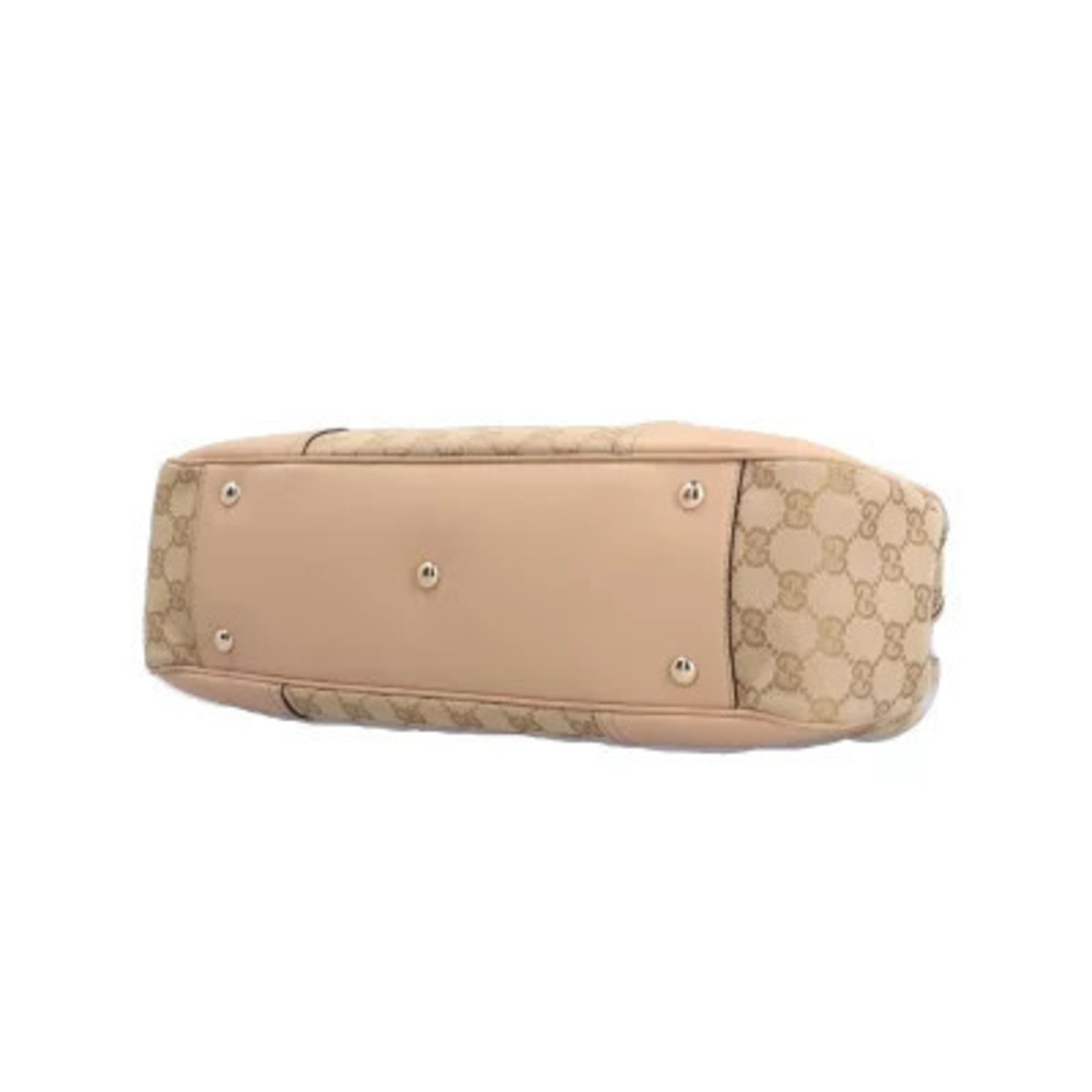 Gucci Tote Beige Bag Princy Canvas GG - Picture 5 of 8